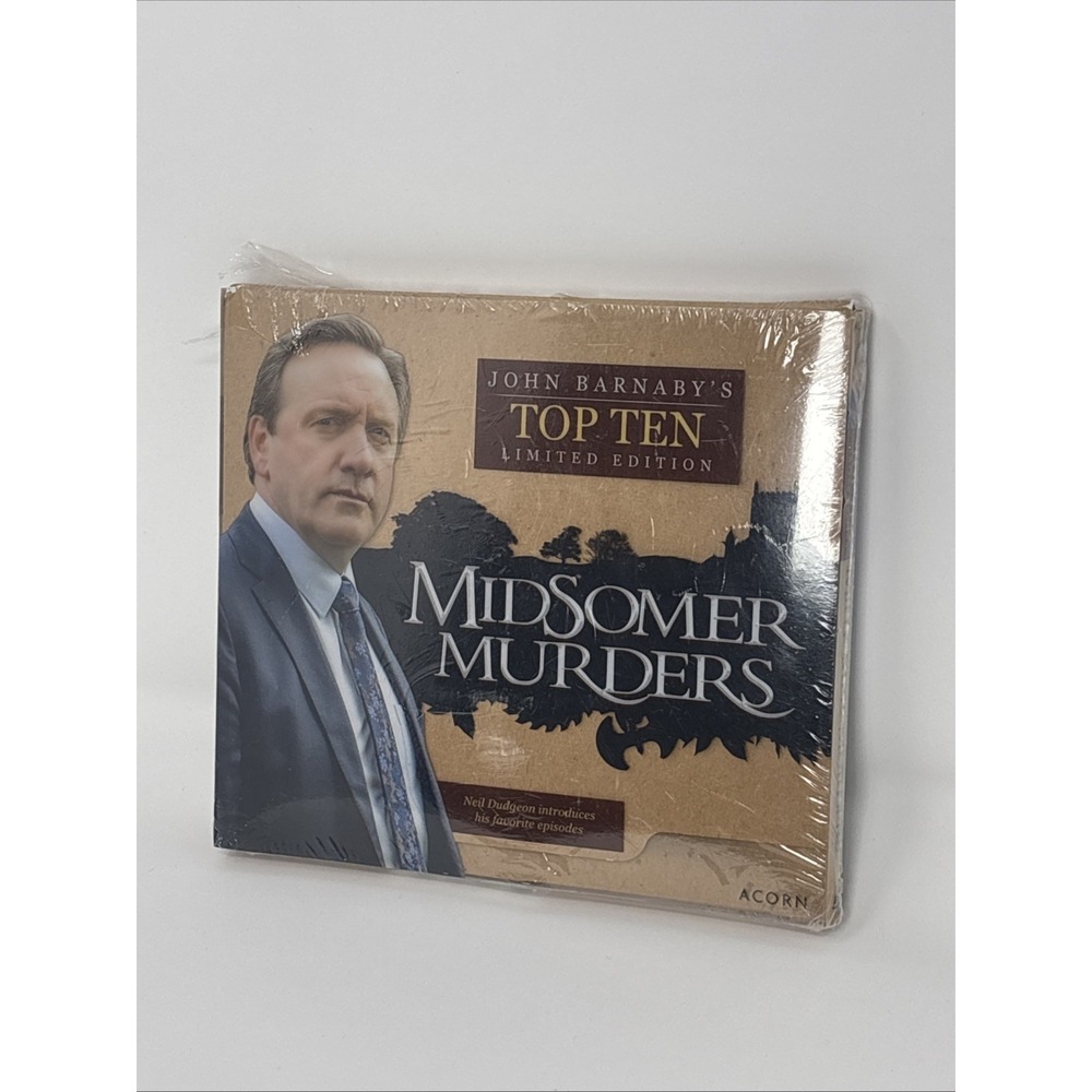 John Barnaby's Midsomer Murders Top Ten Limited Edition DVD's W/Bonus Postcards